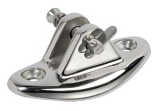 Supporto forcella concavo per tubo 40 mm - 46.863.00 Osculati Tendalini