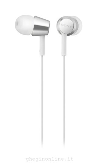 Auricolari microfono filo Auricolari microfono filo Sony MDREX15APW CE7 SERIE EX White (ord.min.1.00 unità)