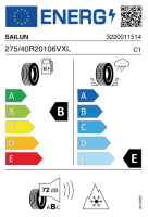 Pneumatici Auto Invernali SAILUN IB-ARC 275/40 R20 106V XL - immagine 2