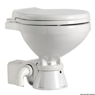 WC Silent vacuum space saver 12V - 50.210.12 Osculati Lavelli, fornelli, frigoriferi, wc