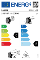 Pneumatici Auto Invernali SAILUN IB-ARC 245/45 R18 100H XL - immagine 4