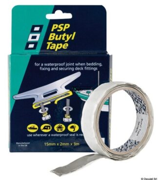 Nastro butilico PSP sigillatura stagna 15mm x 3m - 65.123.00 Osculati Bitte e passacavi