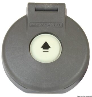 Interruttore semplice per winch 80 mm - 68.125.03 Osculati Attrezzatura LEWMAR