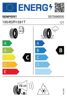 Pneumatici Auto Invernali SEMPERIT SP-GR5 195/65 R15 91 T - immagine 3