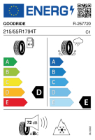 Pneumatici Auto Invernali GOODRIDE SW618 215/55 R17 94 T - immagine 3