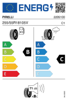 Pneumatici Auto Estivi PIRELLI S-VERD 255/55 R18 105V - immagine 4