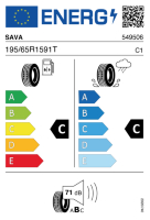 Pneumatici Auto Estivi SAVA PERFEC 195/65 R15 91 T - immagine 3
