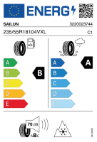 Pneumatici 4 stagioni Pneumatici 4 stagioni SAILUN 4SULTRA 235/55 R18 104V XL - immagine 2