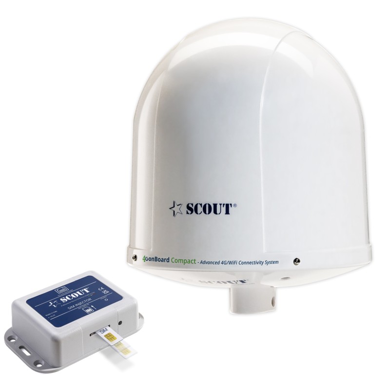 Antenne Wifi ANTENNA WI-FI 4G COMPACT BIANCA Scout Telecomunicazioni (acq.min. unità) - immagine 3