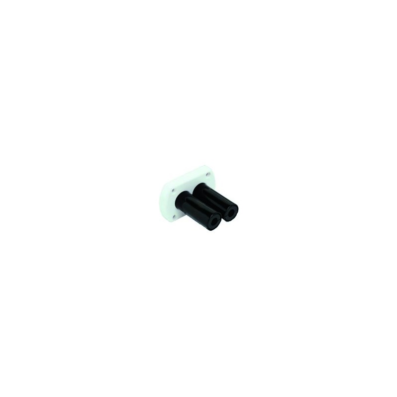 Tubi Protezione Cavi - Passacavi PASSAPARATIA DOPPIO NERO Ultraflex (acq.min. unità) - immagine 4