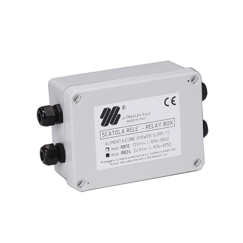 Attuatori Elettrici SCATOLA RELE' 12V. Uflex (acq.min. unità) - immagine 2