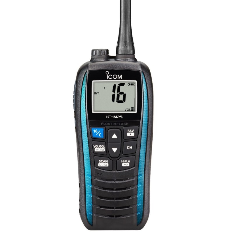 Vhf Portatili VHF IC-M25 EURO NERO "evo" (acq.min. unità) - immagine 3