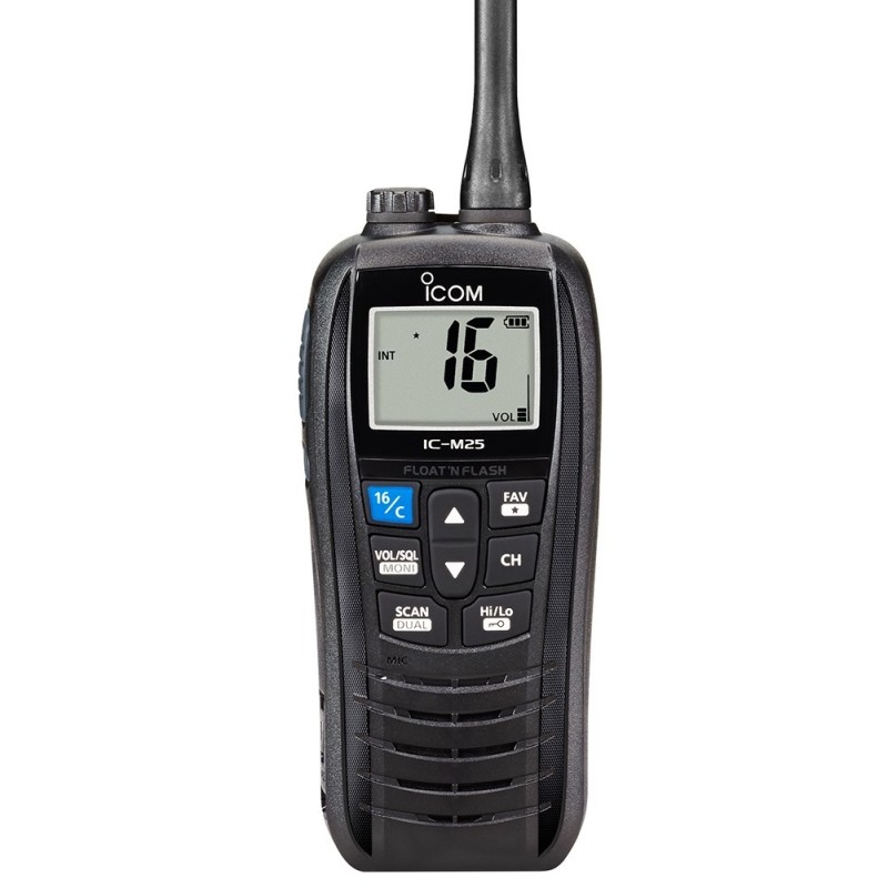 Vhf Portatili VHF IC-M25 EURO NERO "evo" (acq.min. unità) - immagine 2